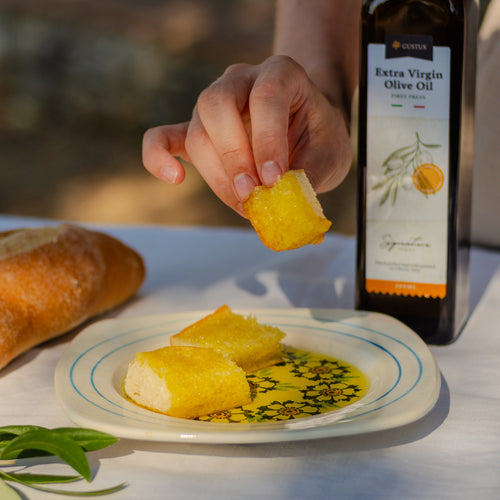 Vuoden oliiviöljyvarasto – 12x Gustus Organic Extra Virgin Olive Oil